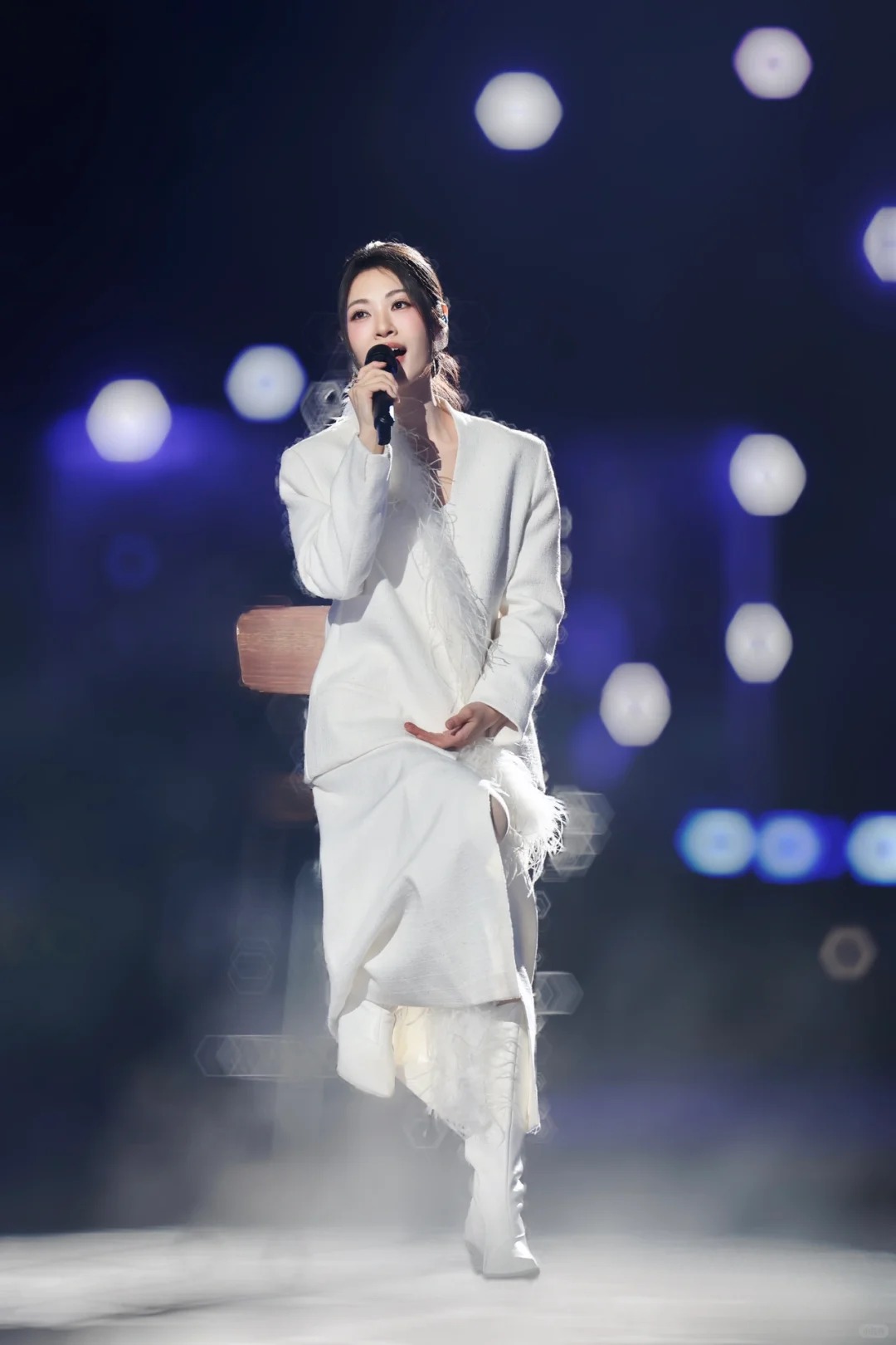 李允儿liyuner雪花赋冬日雪花妆