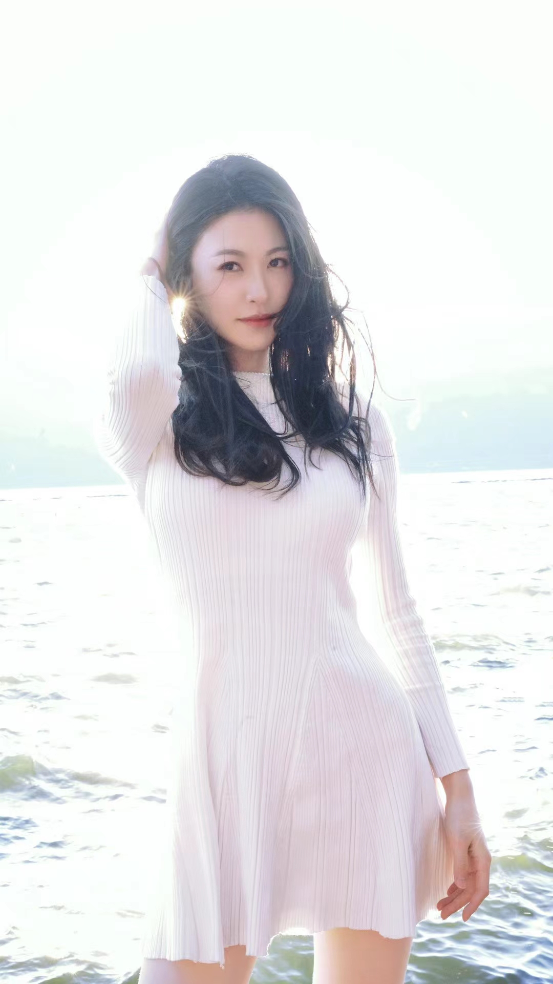 李允儿liyuner工作花絮海鸥自由飞翔